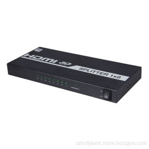 HDMI 1.4v 1x8 Splitter Support EDID and HDCP